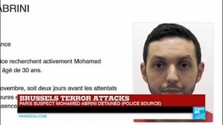 Brussels terror attacks Paris attacks suspect Mohamed Abrini detained several arrests [upl. by Lewis]