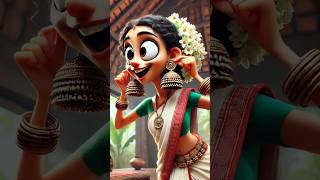 എന്റെമ്മന്റെ ജിമിക്കി കമ്മൽ  Jimikki Kammal Funny Animation Song  malayalamanimation ai song [upl. by Sucramd]