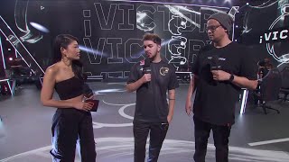 FURIA MWZERAs post match interview after the victory against 100Thieves [upl. by Nyraf768]