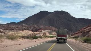 Driving from Salta to Cafayate Argentina [upl. by Assyram]