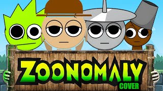 Incredibox Sprunki Green  Zoonomaly Theme Song COVER [upl. by Annadiana]