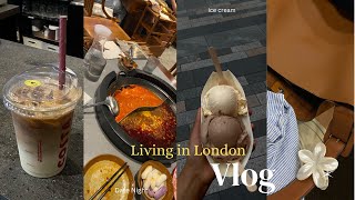 Vlog  Date night  Living in London  Trying Hotpot  China Town  Hikmaefremvlogs [upl. by Silvers]