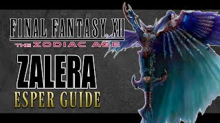 Final Fantasy XII The Zodiac Age  ZALERA  Optional Espers Guide [upl. by Sugirdor473]