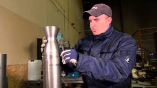 Assembling the BPM 5  Bipropellant rocket engine [upl. by Haraz]