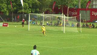 Pacific Mini Games Van2017 Soccer Tuvalu and Solomon Island 1st half [upl. by Ahtekahs]