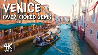 VENICE Italy 4K Walk Overlooked Gems Cannaregio to Castello [upl. by Tarryn]