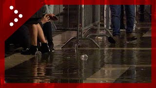 Capodanno 2024 a Venezia prima acqua alta durante i festeggiamenti per accogliere lanno nuovo [upl. by Aisile473]