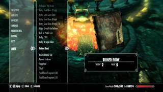 Skyrim  Atronach Forge Tutorials  Spell Tome Conjure Storm Atronach [upl. by Annmarie]