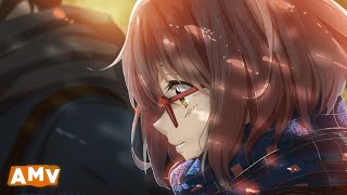 Kyoukai No Kanata AMV  Sound Of Silence Dami Im [upl. by Ttegdirb]