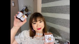 Miels Body Butter Cajuput amp Lavender Natural Deodorant Lavin’U and Orangenips Reviews [upl. by Airlie]