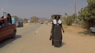 Hanging out in the streets of Opuwo Namibia 31082017 [upl. by Eenalem130]