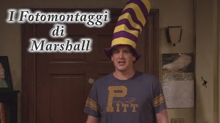 How I Met Your Mother  I Fotomontaggi Di Marshall [upl. by Anedal169]