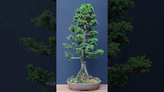 BONSAI DE CRYPTOMERIA JAPONICA bonsai green bonsaitree nature [upl. by Arreic736]