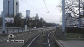 Tramwaje Warszawa linia 9 [upl. by Zosi]