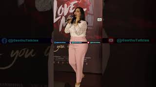 love me if you dare official teaser launch event Geethu Talkies [upl. by Akirdnahs502]