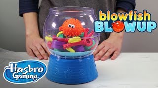 How to Assemble the Blowfish Blowup Game  Hasbro Gaming Quick Start Guide [upl. by Nathalia]