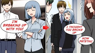 My exgirlfriend tried to get back with me after I joined a big company Manga Dub [upl. by Taka]