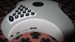 Signature VMS24 bluetooth speaker with dial pad unboxing review amp test [upl. by Gnok]