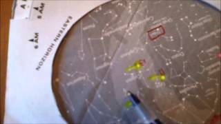 Locating Stars Using a Planisphere 4 [upl. by Macfarlane]