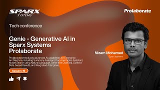 Session 19  Genie  Generative AI in Sparx Systems Prolaborate [upl. by Colon]