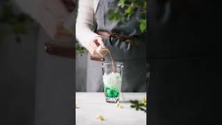 Summer Special Recipe 3  Grasshopper cocktail with mint icecreamheavy cream coconut flakes [upl. by Icul874]