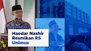 RS UNIMUS Diresmikan Muhammadiyah Kini Miliki 123 Rumah Sakit [upl. by Loss]