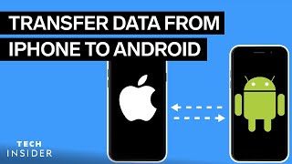 How To Transfer Contacts From iPhone To Android  Tech Insider [upl. by Ase]