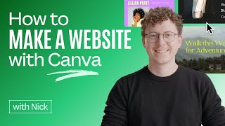 How to Make a Website with Canva  A Step by Step Guide [upl. by Jerome]