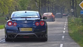 BEST of Nissan GTR Massive Accelerations [upl. by Margaux]