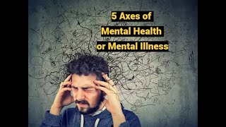 5 Axes of Mental Health or Mental Illness [upl. by Atiram738]