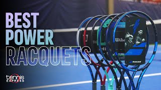 Best Power Tennis Racquets  Tennis Express [upl. by Chiquita]