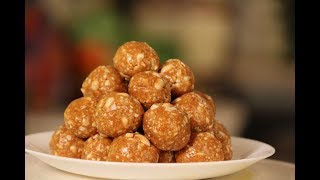 Peanut and Dry Fruit Laddoo  Diwali Special Recipe  Sanjeev Kapoor Khazana [upl. by Naid917]