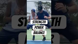 Tennis Strength Power and Balance [upl. by Willner501]