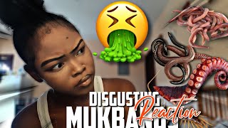 Reacting to the Most Disgusting Mukbangs [upl. by Ireva]