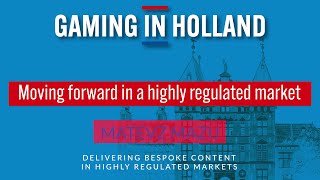 Gaming in Holland Conference 2024 Delivering bespoke content in regulated markets  Matevz Mazij [upl. by Ahsiemat]