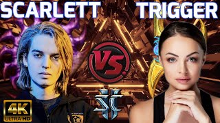 Starcraft 2 Scarlett vs TriGGeR  When Canadians Attack [upl. by Laved]