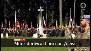 Arnhem 80th anniversary commemorations continued this day WWII Netherlands 22Sep2024 [upl. by Stark]