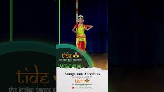 P Neha  Arangetram Anecdotes  Bharatanatyam Dance  TIDE classical dancevideo [upl. by Pape]