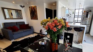 HOUSE TOUR  Moderno departamento de 50 metros cuadrados [upl. by Ainaled515]