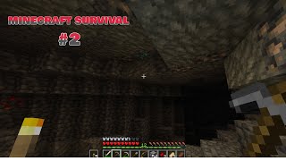 Minecraft Survival 2  O Meu Primeiro Diamante [upl. by Yevette]