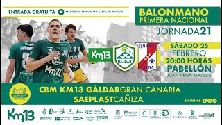 Primera nacional · Km13 Balonmano Gáldar  Saeplast Cañiza [upl. by Elleinwad]