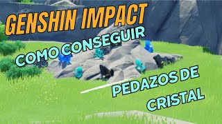 Genshin Impact  RUTA DE FARMEO PEDAZO DE CRISTAL HIERRO BLANCO [upl. by Hutchison942]