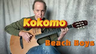 Kokomo Beach Boys fingerstyle guitar cover [upl. by Tewell]