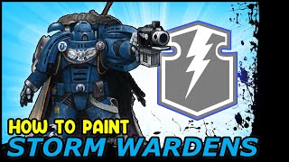 Storm Wardens  How to Paint  Painting Journey  Warhammer 40k Space Marines [upl. by Killian62]