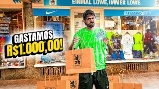 GASTAMOS MIL REAIS NA LOJA DO TIME ESQUECIDO DE MUNIQUE FALIMOS [upl. by Himelman]