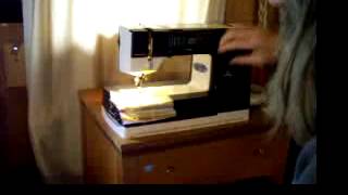 Powerful Viking Husqvarna Optima 150 Sewing Machine Demo Video [upl. by Philipps]