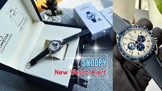 New Watch Alert Preview of Omega Snoopy Silver Award omega omegasnoopy [upl. by Nrubliw48]