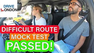 UK Driving test  Roundabout Route PASSED  Automatic Learner Driver Mock Test  Isleworth 2019 [upl. by Eisset]