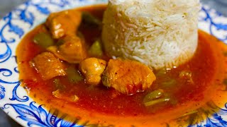 Chicken shashlik with ricechiken shashlik recipe shortsytshorttrendingshortsviralshortforyou [upl. by Noterb145]