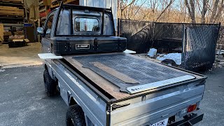 Installing a Decked Drawer system in a mini Kei Truck [upl. by Veats]